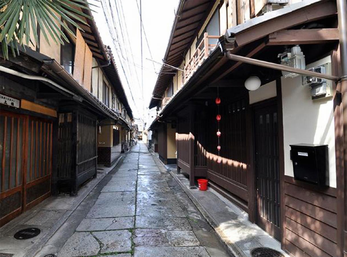 Maeniiya Machiya Inn Kyōto Exterior foto